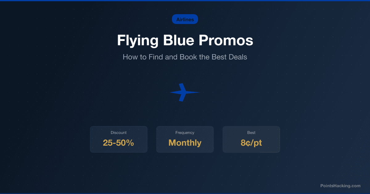 Flying Blue Promo Awards: How to Find and Book the Best Deals